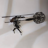 Hjemix | Feer og Løvetann Danser Sammen Skulptur for Utendørs Hage