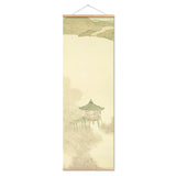 Hjemix | Japansk Ou-Mi Ukiyoe Rulleskrifts Plakat Landskaps Veggkunst Bilder Stue Vintage Maleri Landhus Innredning
