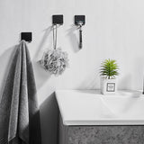 Hjemix | Punch-fri Razor Holder Oppbevaringskrok (1/2/3 Biter) - Veggmontert Barberhylle for Menn til Badet