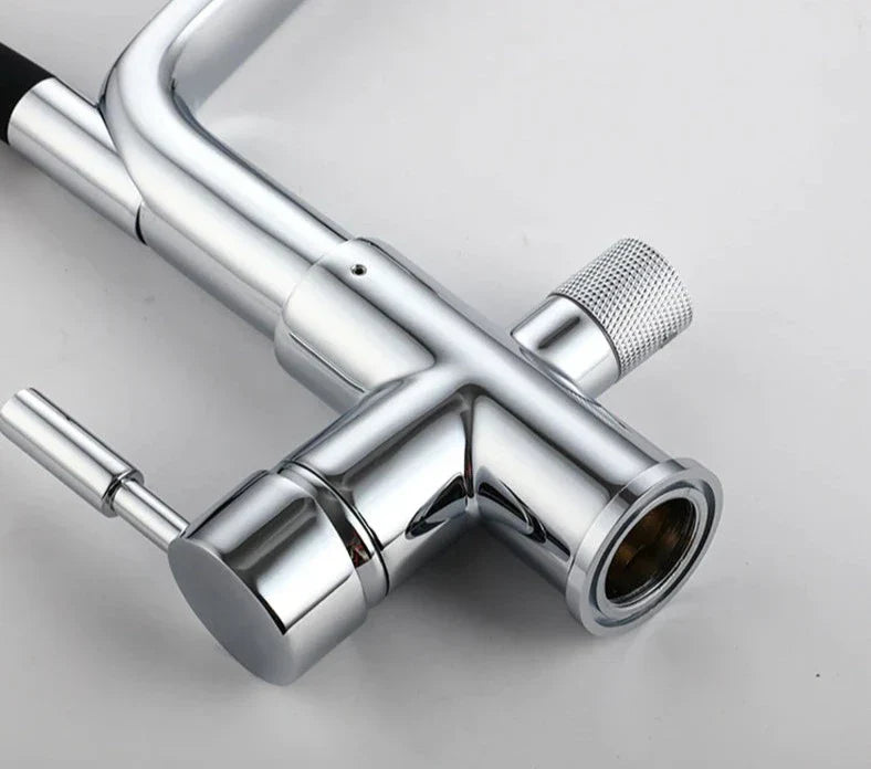 Hjemix | Dobbeltuttak Drikkevannskran Filtrerte Kjøkkenkraner