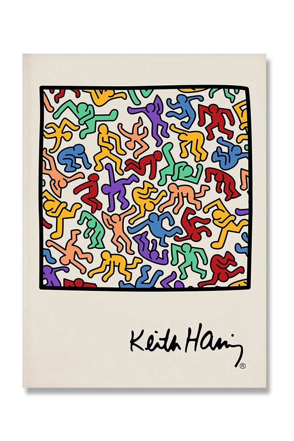 Hjemix | Keith Haring Inspirert Lerretskunst