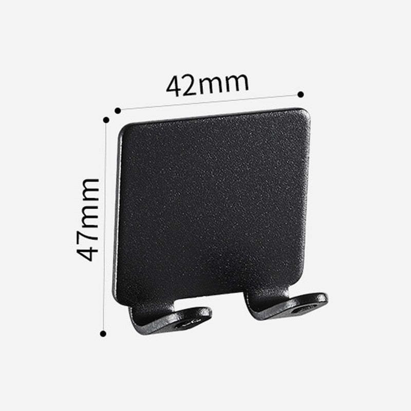 Hjemix | Punch-fri Razor Holder Oppbevaringskrok (1/2/3 Biter) - Veggmontert Barberhylle for Menn til Badet