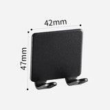 Hjemix | Punch-fri Razor Holder Oppbevaringskrok (1/2/3 Biter) - Veggmontert Barberhylle for Menn til Badet