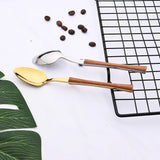 Hjemix | RusticDining | Rustfritt Stål Bestikk med Treskaft