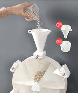 Hjemix | Whirling Box - Roterende Matkorn Lagringsbeholder