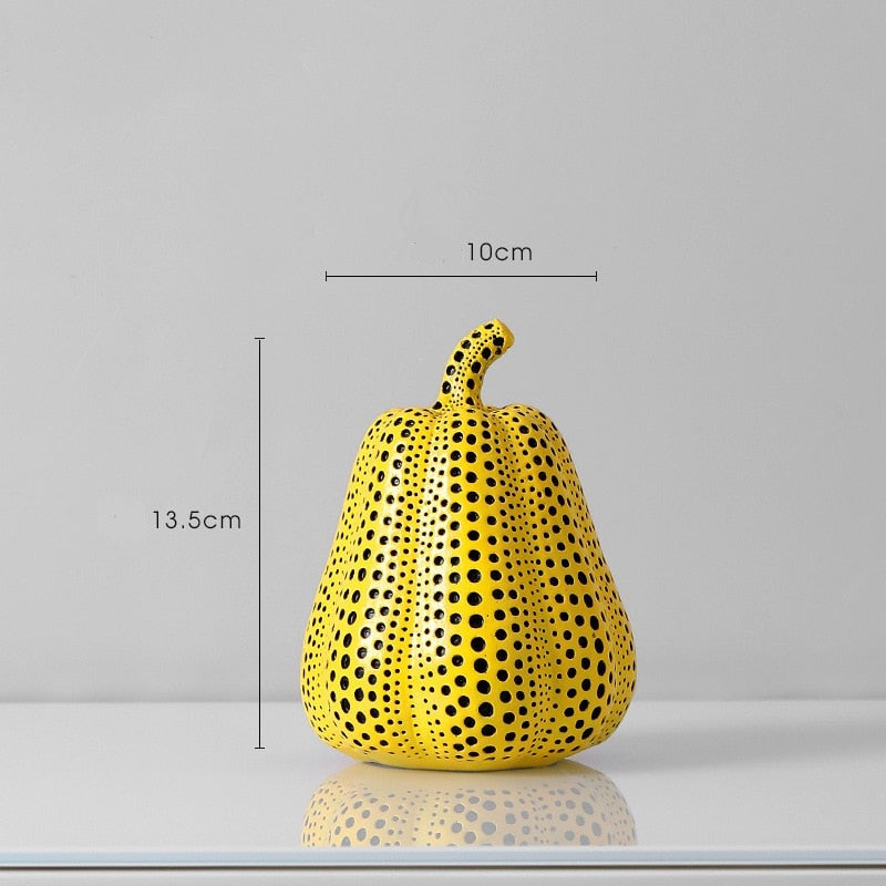 Hjemix | Kusama Yayoi Stil Gresskar Skulpturer