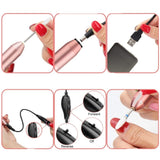 Hjemix | Profesjonell Elektrisk Negle-Dorm – DIY Manikyr Hjemme