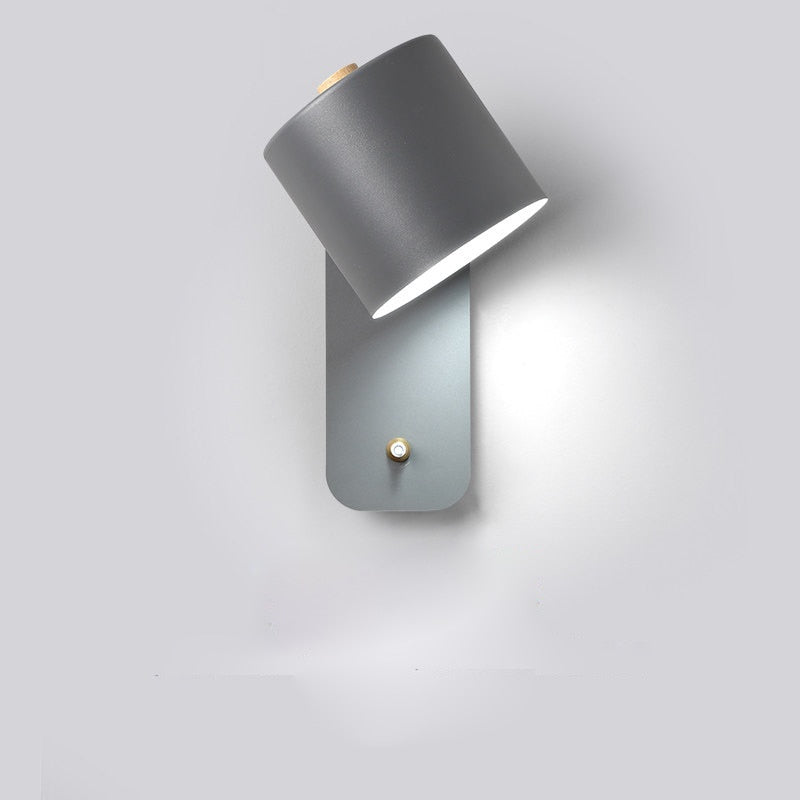 Hjemix | Moderne LED Vegglamper med Bryter Innendørs Hjemmedekor Lys