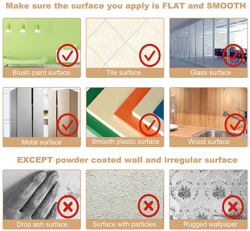 Hjemix | ProtectEase Selvklebende beskyttelsesfilm | Dekorativ film & overflatebeskyttelse | Vanntett & vaskbar | DIY-film for møbler & vegger