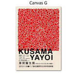 Hjemix | Yayoi Kusama Abstrakt Premium Plakat