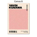 Hjemix | Yayoi Kusama Abstrakt Premium Plakat