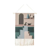 Hjemix | Makrame Henge Bomulls Teppe