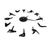 Hjemix | Pilates Poses DIY Veggklokke