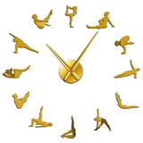 Hjemix | Pilates Poses DIY Veggklokke