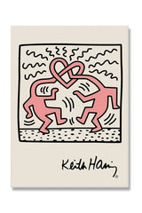 Hjemix | Keith Haring Inspirert Lerretskunst