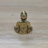 Hjemix | 10 deler mini messing sitte Buddha statue figur for reise buddhisme tilbedelse hjem kontor skrivebordsdekorasjon