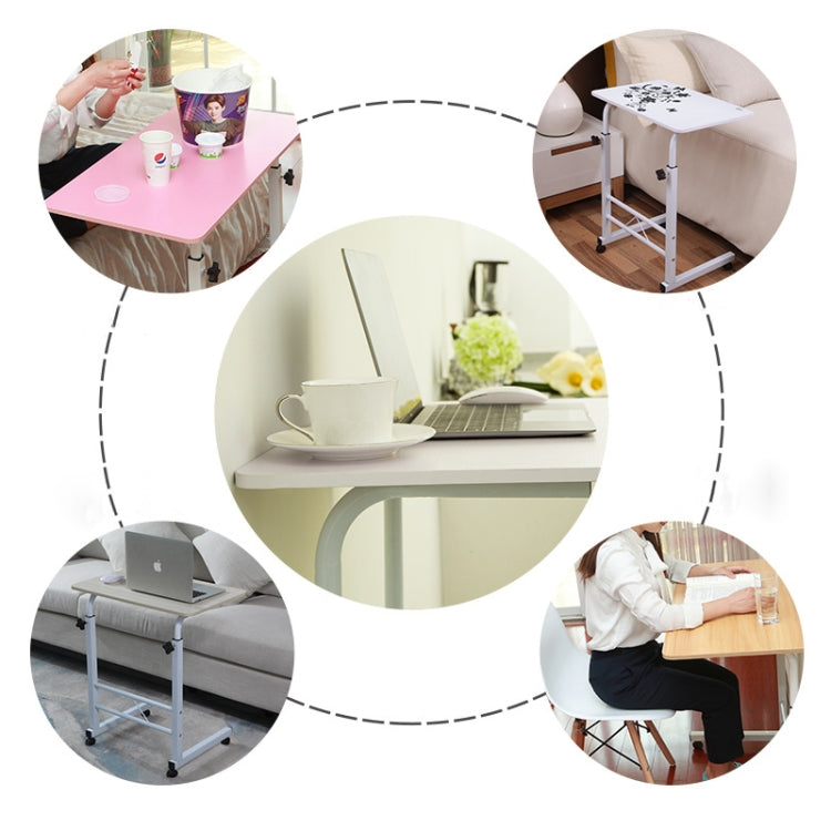 Hjemix | Tretekstur Bærbar Husavtagbart Laptopbord Nattbord