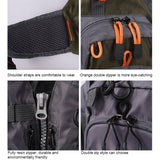 Hjemix | MEN Utendørs Multifunksjonell Fiskeforankringsvest (Grå)