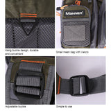 Hjemix | MEN Utendørs Multifunksjonell Fiskeforankringsvest (Grå)