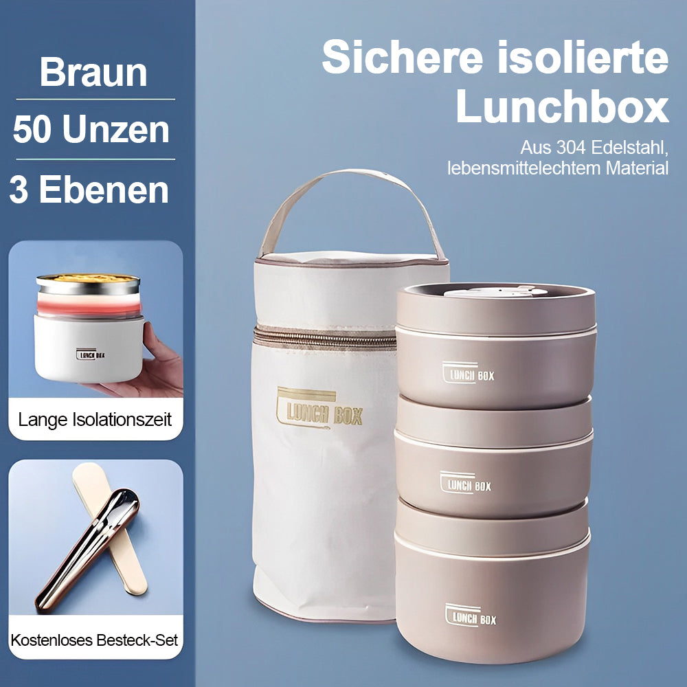 Hjemix | Bærbar isolert lunsjbokssett