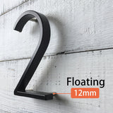 Hjemix | Stor moderne metall husnummer adresse tilbehør