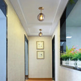 Hjemix | Elegant ball taklampe med LED-pære for ditt stilige rom