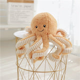 Hjemix | Kids Kuschl-Octopus Plush Toy – myk og kelesyk for alle aldersgrupper