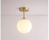 Hjemix | Elegant ball taklampe med LED-pære for ditt stilige rom