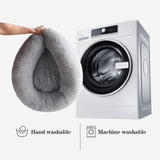 Hjemix | Beef Rainbow Ekstra Plysj Beroligende Donut Hundesenger