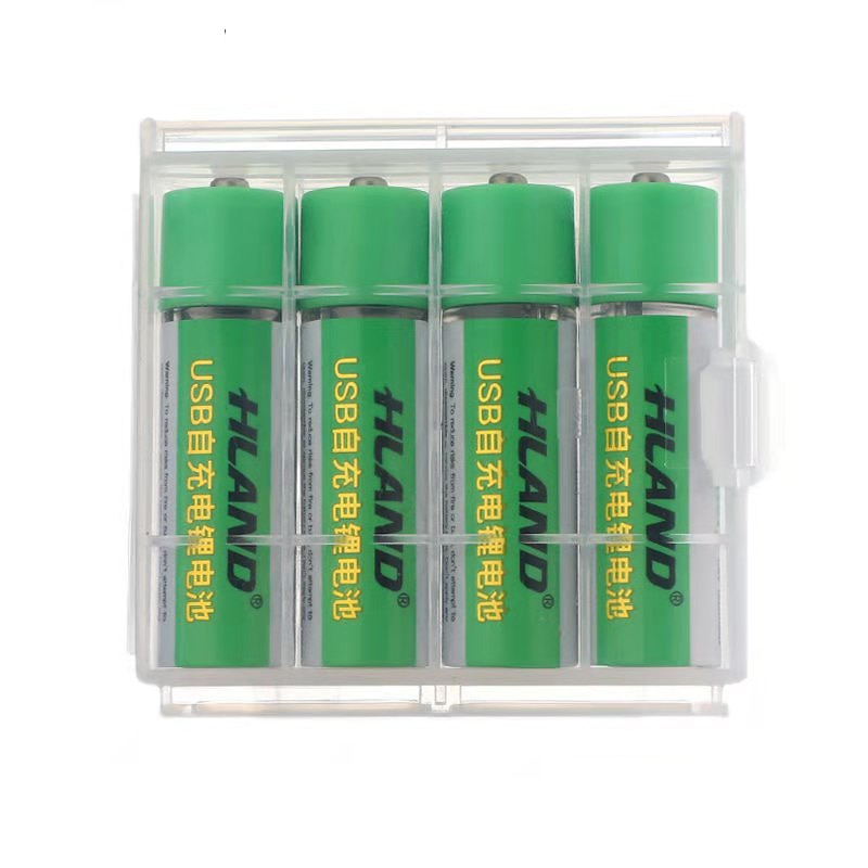 Hjemix | 2 deler USB oppladbart batteri