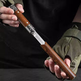 Hjemix | Håndlaget verktøykniv med japansk treskaft