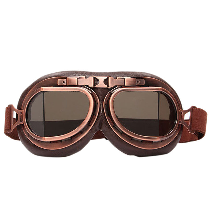 Hjemix | Vintage Steampunk Motorsykkelbriller