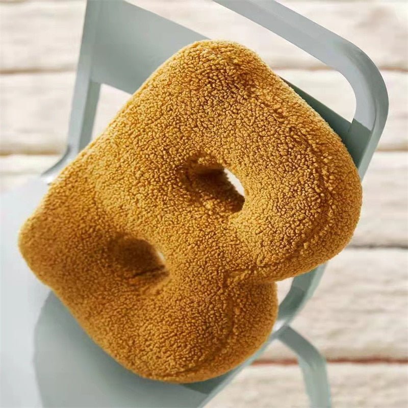 Hjemix | PlushLetter Pute - Myk Bokstavpute for Soverom og Barnerom