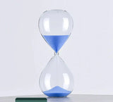 Hjemix | Glass Sand Timer | Stilfull Dekorasjon med 5/10/30/60 Minutters Indikasjon