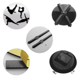 Hjemix | Pilates Poses DIY Veggklokke