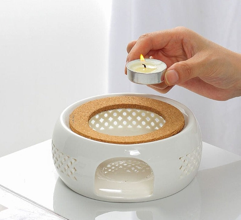 Hjemix | Tevarmer - CozyBase - Holder tepotten varm - Perfekt for avslappede te-momenter