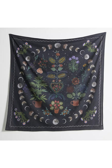 Himmelsk Botanisk Tapestry