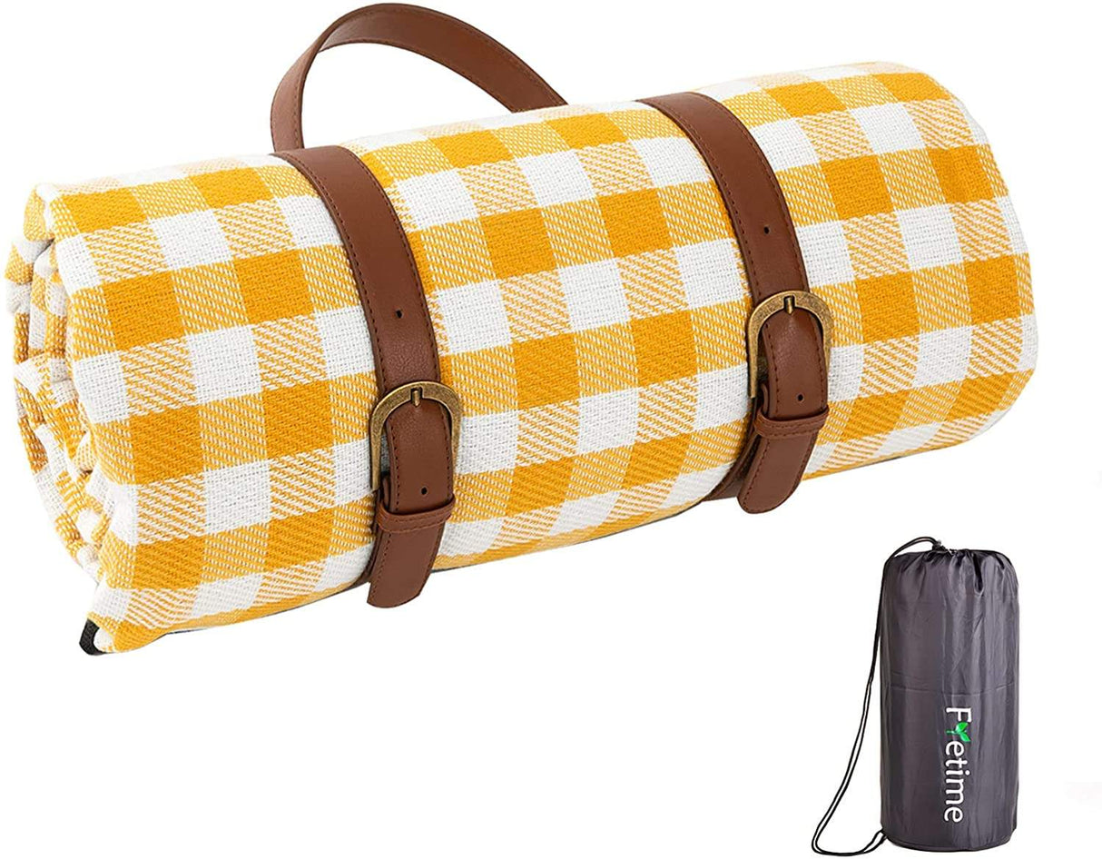 Hjemix | Rutete Piknik Strandteppe 150/200cm