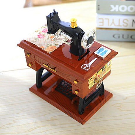 Hjemix | Mini Craft Retro Symaskin Dekor