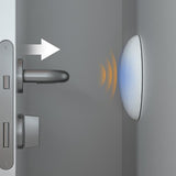 Hjemix | Silikondørstopperbuffer med selvklebende lyddempende antistøtbeskyttelse for DIY veggbeskyttelse