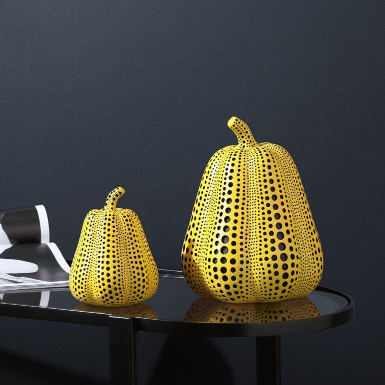 Hjemix | Kusama Yayoi Stil Gresskar Skulpturer