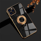 Hjemix | iPhone-deksel med metallstativring