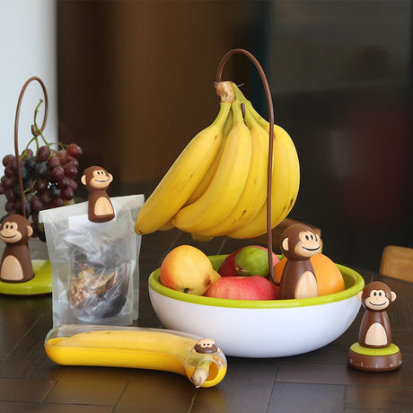Hjemix | Monkey Shape Kjøkken Banan Henger Stativ