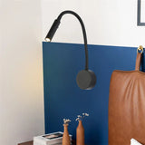 Hjemix | Moderne Fleksibel LED Leselampe med Bryter for Soverom og Studie - 1W/3W