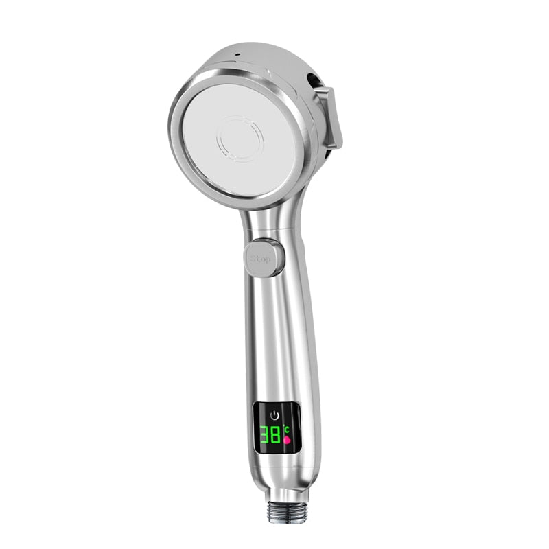 Hjemix | Dusjhode med temperaturdisplay på salg
