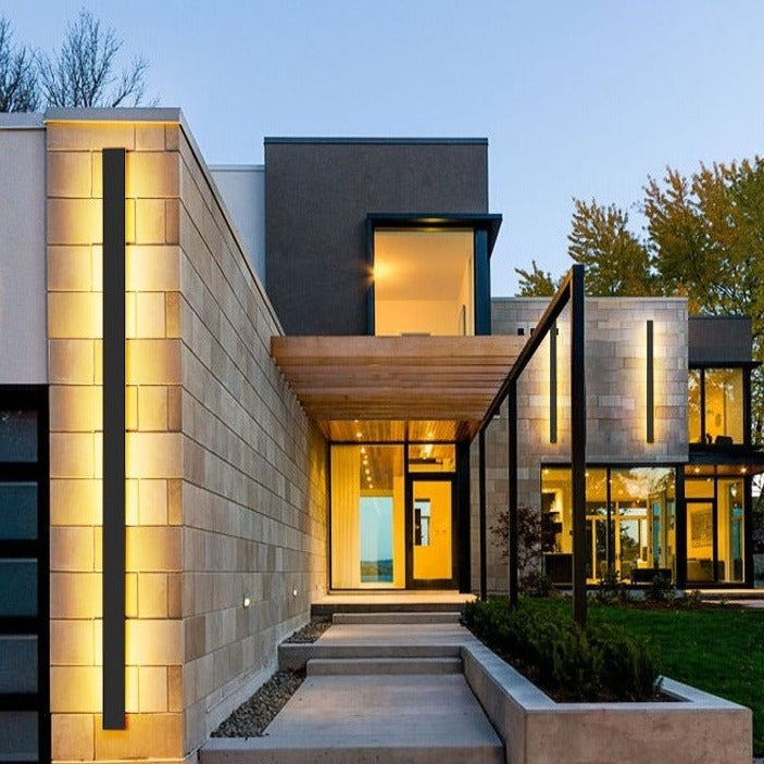 Hjemix | Slank Linear Utendørs Vegglampe IP65