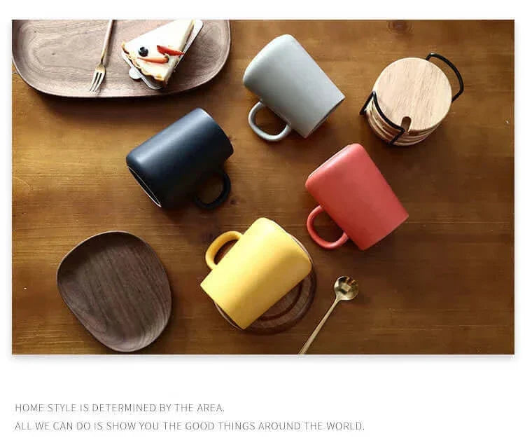 Hjemix | Veldig stor steintøy kaffekopp