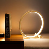 Hjemix | LED Minimalist Dimmbar Rund Bordlampe - RumiLight