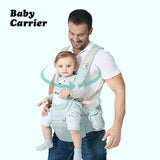 Hjemix | All-Position Baby Carrier - Hip Seat Spedbarn Småbarn Rygsekk med Kenguru Innpakning Bærer