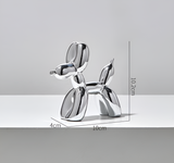 Hjemix | Ballongvalp Kunst - Kreativ Ballonghund Design for Hjemmedekorasjon